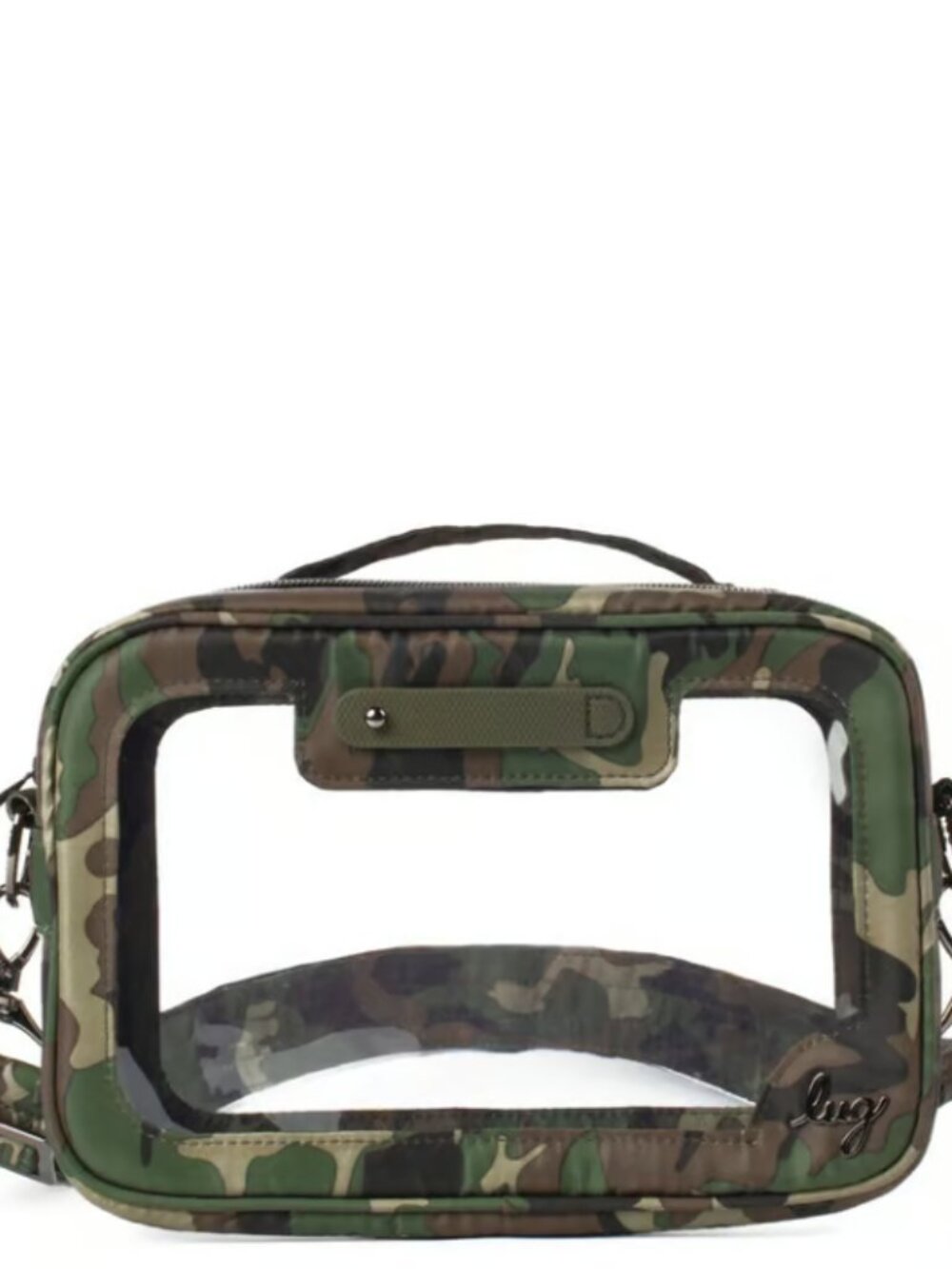 Lug Carriage Clearview Crossbody Bag NWT Camo Green